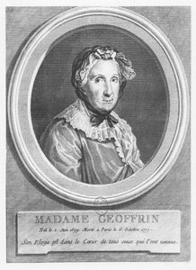 Porträtt av Madame Geoffrin